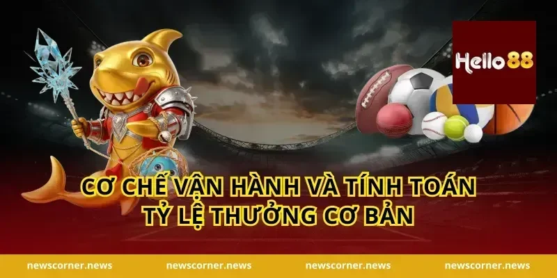 Bắn Cá Ăn Xu Hello88: Săn Boss Đại Dương Cực Đã Tay 1 Cơ chế vận hành và tính toán tỷ lệ thưởng cơ bản